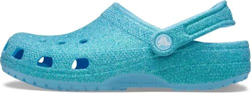 Vista 7 de Crocs Zuecos clásicos con purpurina unisex para adultos
