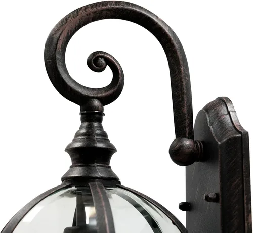 Vista 3 de Farol de pared Trans Globe Lighting para exteriores. Con 1 foco, 15 - 3/4 pulgadas