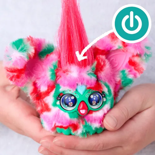 Vista 9 de FURBY Furblets - Paquete de 2 mini amigos navideños Pep-Mint & Sno-Flay, juguetes electrónicos de peluche para niñas y niños de 6 años en adelante