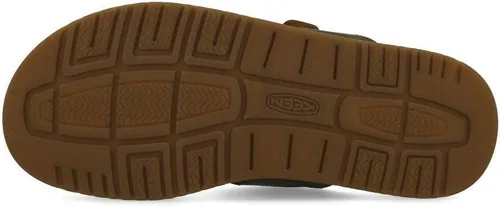 Vista 6 de KEEN Sandalia de piel con punta abierta de lana para mujer