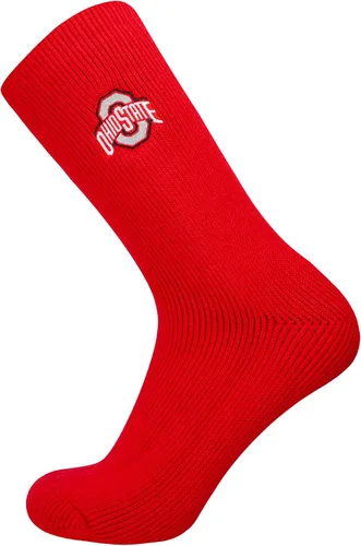 Vista 2 de DB Fan Gear Ohio State Buckeyes - Calcetines térmicos Scarlet