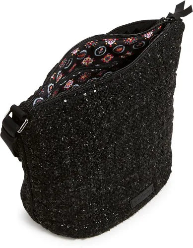 Vista 2 de Bolsa cruzada de algodón para mujer