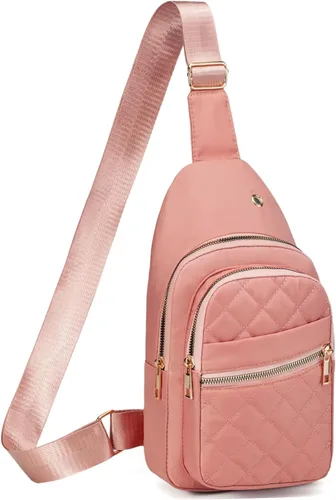Vista 26 de Banelu Pequeña mochila bandolera bandolera para mujeres y hombres, bolsa de pecho, riñonera cruzada para exteriores, senderismo, viajes, color negro