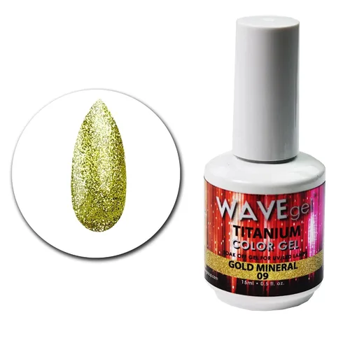 Vista 17 de WAVEGEL - Esmalte de uñas en gel con purpurina, colección Titanio, #28 Twinkle Pink I 0.5 onzas