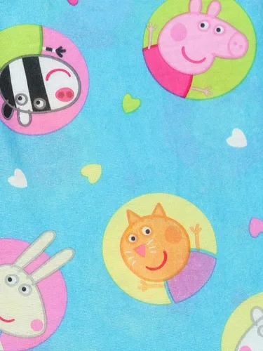 Vista 5 de Peppa Pig Pijama de poliéster suave para niñas pequeñas