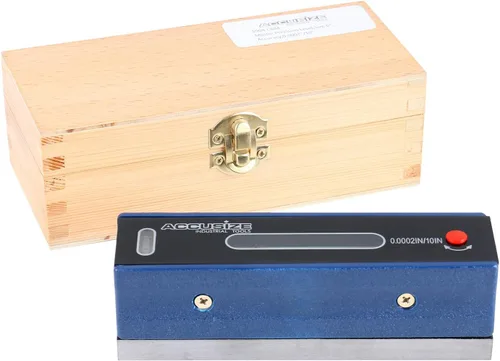 Vista 3 de Accusize Industrial Tools Nivel de precisión maestro de 6 pulgadas en caja ajustada, precisión 0.0002''/10'', S908-C684