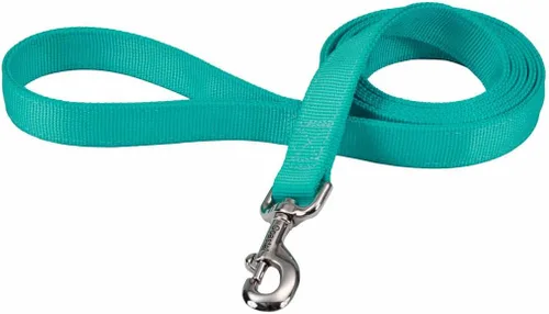 Vista 9 de Coastal Pet Correa para Perros de Doble Capa - Enganche de Mosquetón para Collares y Arneses - Correa de Nailon para Caminar Perros Pequeños Negro