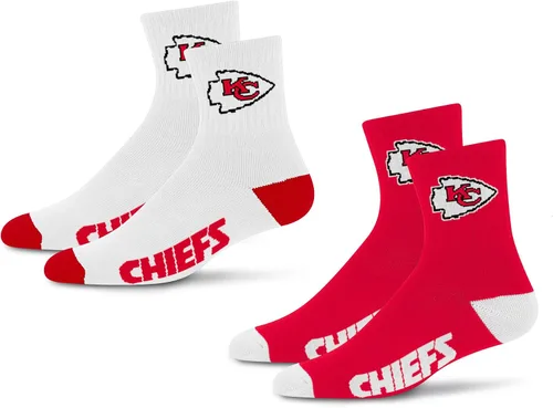 Vista 10 de For Bare Feet Calcetines quarter NFL unisex para adultos