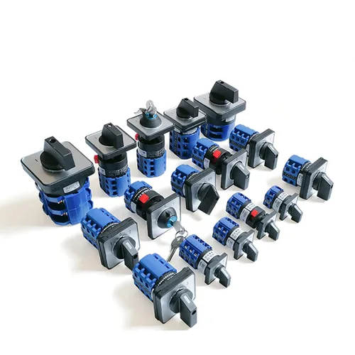 Vista 4 de Interruptor Selector de Cambio Universal, Interruptor de Transferencia de Potencia, 2 Posiciones 4 Terminales, LW26-20 C02/1 440V 20A Motor, Bombas