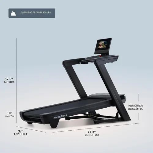 Vista 5 de NordicTrack Commercial Series Treadmills: Commercial 1250, 1750, 2450