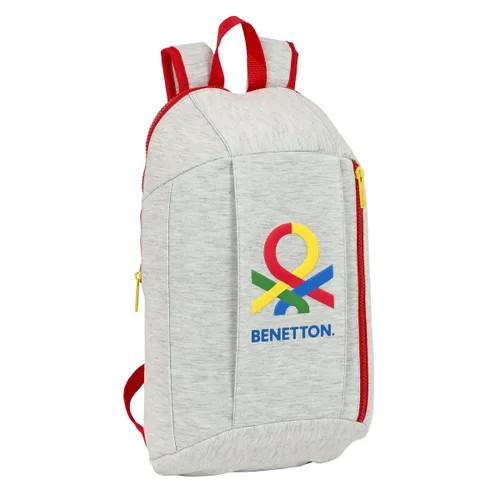Vista 2 de Mochila Casual Benetton Pop Gris 10 L
