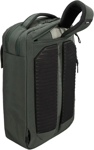 Vista 4 de Suree 3204491 Paramount Convertible Backpack, Capacity 3.6 gal (16 L), Can Store Laptops, Racing Green
