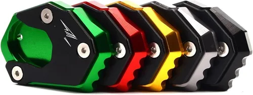 Vista 2 de Soporte CNC Soporte lateral Placa de extensión para Kawasaki Z650 Z900 Z900RS 2017 2023 Z800 Z1000 Z1000SX 2011 2019 (color : A negro)