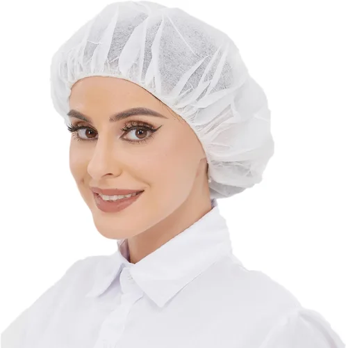 Vista 8 de ZMDREAM Disposable Bouffant Cap Hair Nets for Food Service Beauty Latex Free