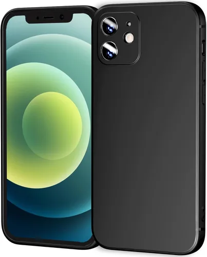 Vista 8 de TENOC Funda para teléfono compatible con iPhone 11, color negro, antihuellas, antigolpes, mate, para 6.1 pulgadas
