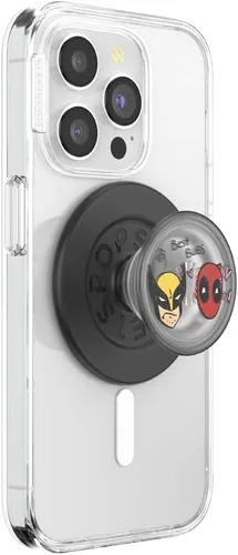 Vista 13 de PopSockets Agarre adhesivo para teléfono, soporte, soporte para teléfono, Marvel - Reactor de arco esmaltado