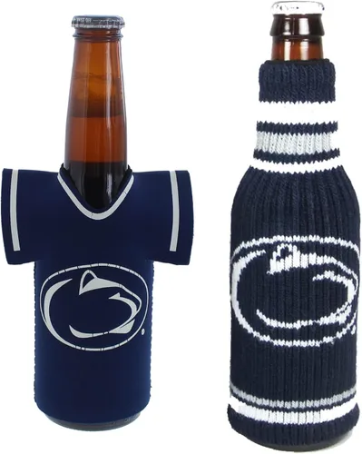 Vista 85 de College Team Color Logo Can & Bottle Holder Insulator Beverage Cooler Set