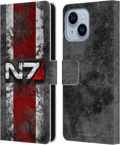 Vista 85 de Head Case Designs Funda de piel con licencia oficial de EA Bioware Mass Effect Cerberus Logo Graphics tipo cartera compatible con Apple iPhone 11