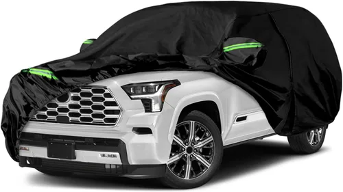 Vista 12 de Funda impermeable para automóvil compatible con Toyota 4Runner 1984-2002 de 2/4 puertas, accesorios de SUV, fundas clásicas para automóvil para todo