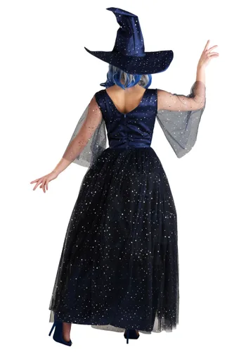 Vista 2 de Disfraz de Bruja Moonbeam para Mujer Multicolor