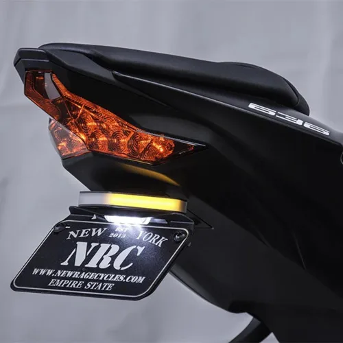 Vista 6 de Nuevo kit de eliminación de guardabarros Rage Cycles, compatible con Kawasaki ZX-6R 2019-Present (sin tucked)