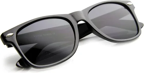 Vista 4 de zeroUV - Gafas de sol con alboroto de cuerno negro mate
