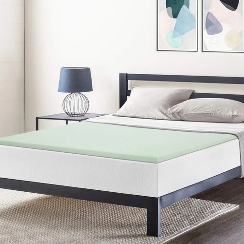 Vista 10 de Best Price - Cubrecolchón de espuma viscoelástica ventilada de 3 pulgadas