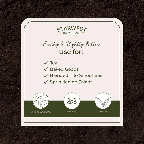 Vista 3 de Starwest Botanicals Polvo orgánico de cáscara de nogal negro, sin OMG