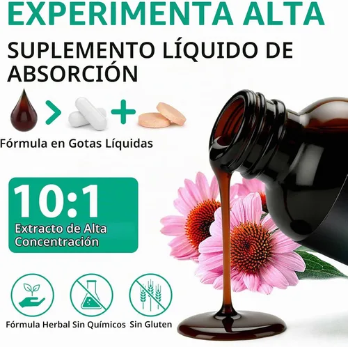 Vista 7 de FANSHI Gotas de drenaje linfático – Fórmula botánica avanzada con 21 hierbas y suministro liposomal – Apoya la salud inmunológica – Máxima absorción