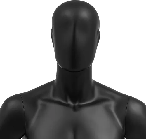 Vista 9 de Soporte de exhibición de vestido masculino, forma de vestido masculino de metal, cuerpo troso maniquí, maniquí de ropa de altura ajustable