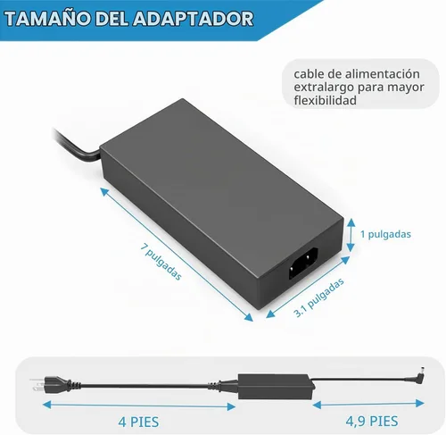 Vista 3 de Cargador de 280 W, 20 V, 14 A, compatible con ASUS ROG Strix G15 G17