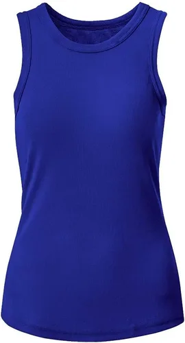 Vista 3 de HWOKEFEIYU - Camiseta básica sin mangas de verano, para mujer
