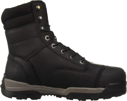 Vista 6 de Carhartt - Botas de trabajo para hombre de 8.0in, impermeables, puntera compuesta