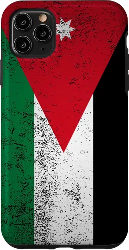 Vista 11 de iPhone 14 Grunge Jordan Flag Vintage Amman Western Asia Jordanian Gift Case