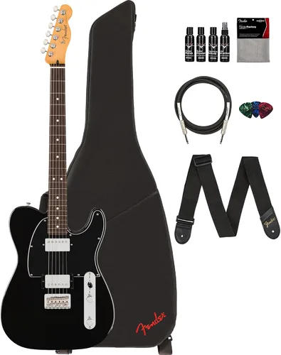 Vista 22 de Fender Player II Modified Telecaster - Paquete de ráfaga de 3 tonos con estuche, correa, cable, juego de púas de 3 piezas y kit de limpieza