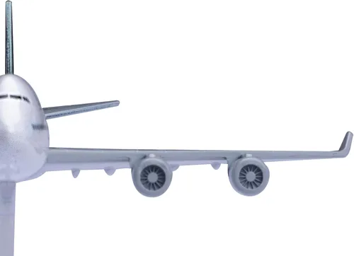 Vista 2 de 1:400 Modelo Star Alliance 747 Plano de aleación fundido a troquel para regalo, decoración del hogar y de la oficina