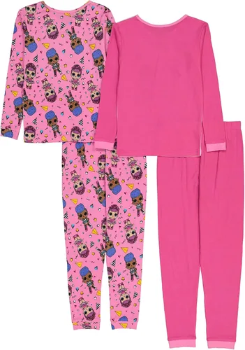 Vista 2 de LOL Surprise Pijama de algodón ajustado para niña