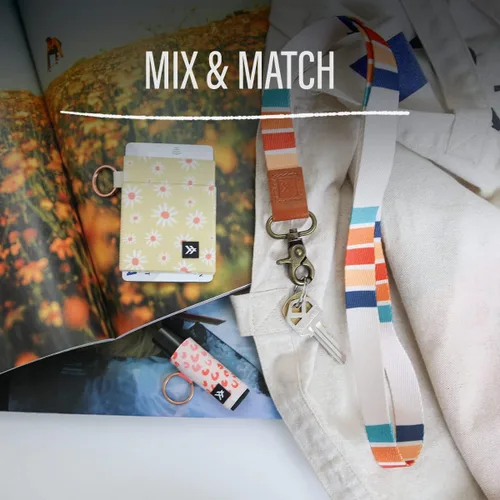 Vista 6 de Thread Wallets - Cartera minimalista delgada con bolsillo frontal para tarjetas de crédito