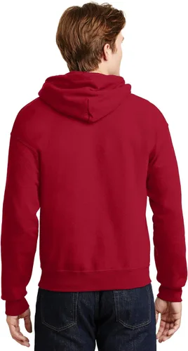 Vista 5 de Gildan Heavy Blend 8 oz. 5050 Hood (G185) Rojo cereza, Cherry Red