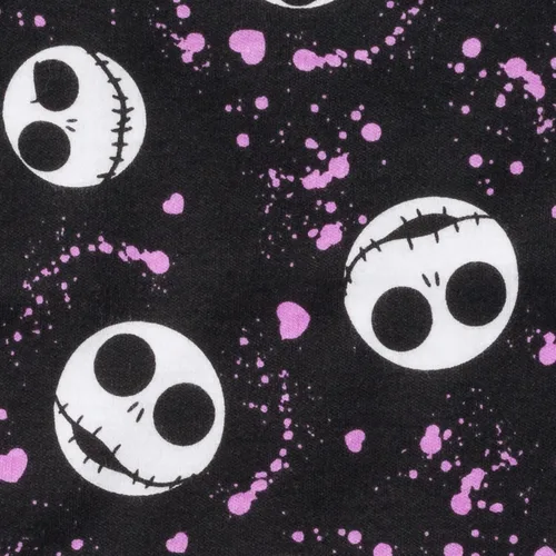 Vista 7 de Disney Nightmare Before Christmas Zero Sally Jack Skellington - Paquete de 3 mamelucos de peluche recién nacidos a bebés