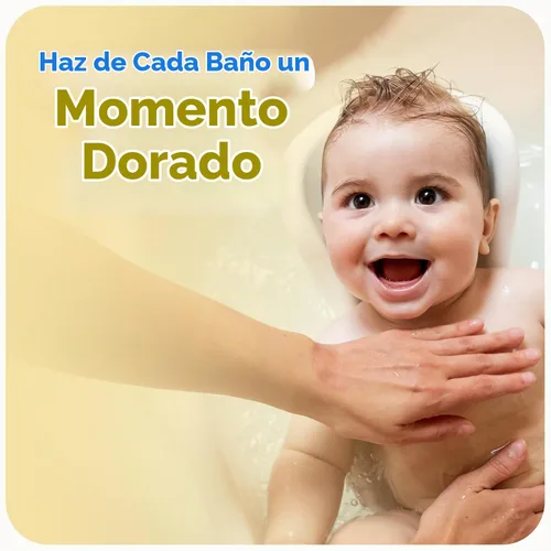 Vista 7 de Ricitos de Oro Shampoo de Miel para bebé, Producto sin parabenos para la delicada piel del bebé, 250 ml cada una, 3 Botellas.