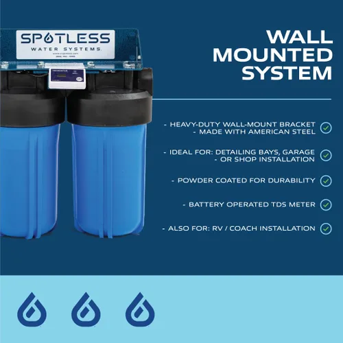 Vista 3 de Spotless Water Systems - DIW-10, ventana simple, panel solar, RV y sistema de lavado de autos, funciona para todos los vehículos, motocicletas