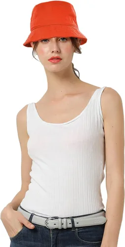 Vista 6 de Falari - Sombrero de algodón unisex para hombre y mujer