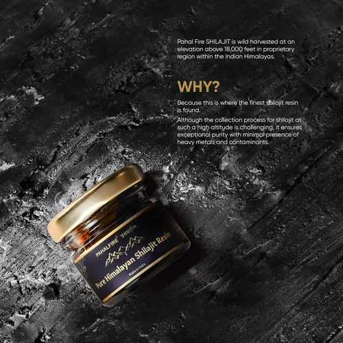 Vista 8 de Resina pura de Shilajit del Himalaya de grado A 85% de ácido fúlvico + 85 minerales traza 400 mg/porción probada en laboratorio Energía