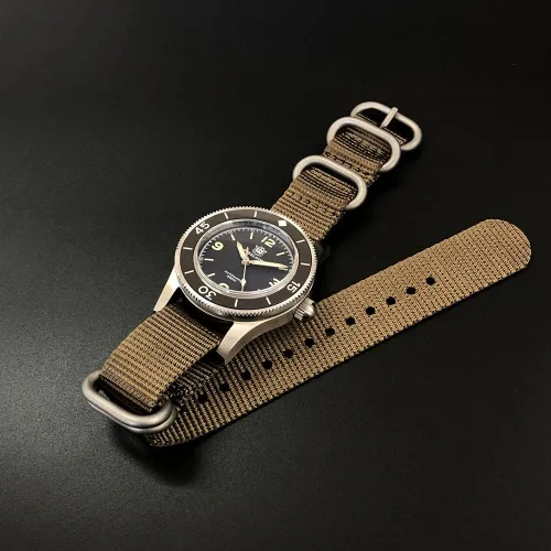 Vista 5 de STEELDIVE - Reloj automático para hombre 62Mas de viento automático 9843ft resistente al agua BGW-9 cronógrafo de buceo cerámica bisel de zafiro