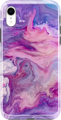 Vista 13 de Carcasa Casely para iPhone XR *Solo Buenas Vibraciones* Impresión de Festival Diseño Clásico Ultradelgado