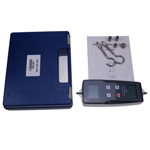 Vista 3 de FM-204-100K (980N/100kgf/220Lbf) Medidor de Fuerza Digital Calibrador de Empuje y Tracción Dinamometro, Modo Pico/Seguimiento, Precisión de 0.5%