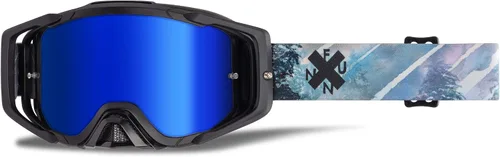 Vista 9 de Funn Soljam MTB Enduro DH gafas antivaho lente transparente adicional, bolsa y hojas de rasgadura Negro