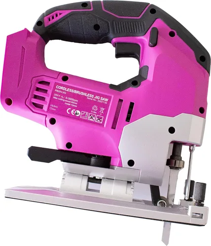 Vista 5 de The Original Pink Box Rompecabezas inalámbrico sin escobillas de iones de litio de 20 V con batería de 2 Ah, rosa