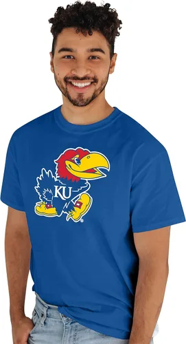 Vista 47 de Blue 84 Camiseta NCAA para hombre, icono de color del